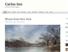 Tablet Screenshot of carlosseo.com